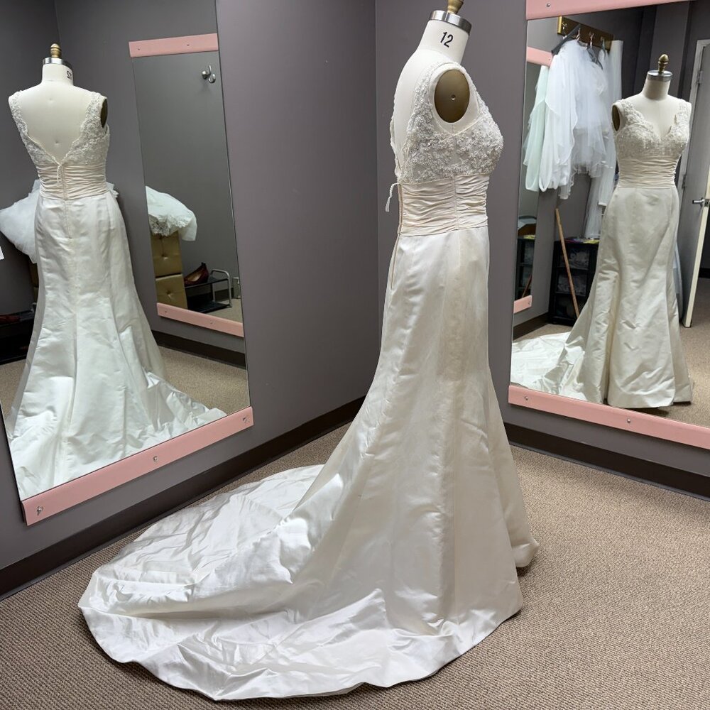 James Clifford Silk Wedding Dress